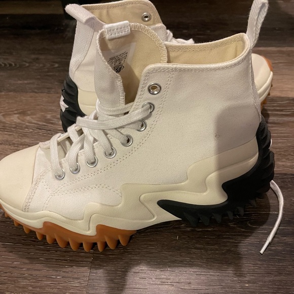 Converse White Women’s Run Star Motion CX Platform Sneakers Canvas Size 8.5 - Picture 3 of 10